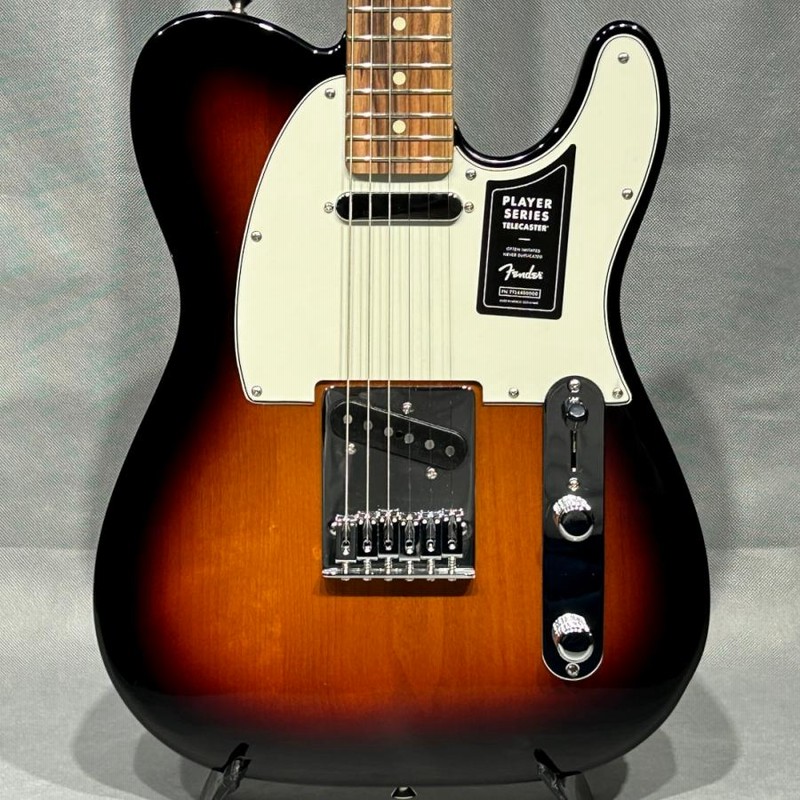 【新品未使用】Fender Player テレキャスター PF 3TS メイプル Fender MEX PLAYER TELECASTER PF 3TS 3-Color Sunburst