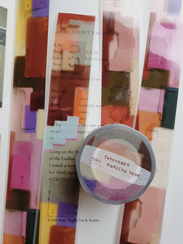 霧面PET膠帶 舊地重遊 附離型紙