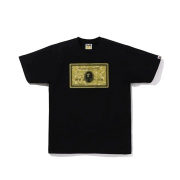 BAPE Membership 會員 猿頭信用卡 美金Tee 短袖 短T 金卡 IM25110001-BD [台灣現貨]