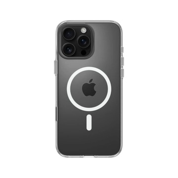 iPhone 16 Pro Max Clear Case（MagSafe 兼容 & 相機按鈕） 透明