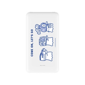 【正版授權】Percentage交通工具頭套雙線快充10000mAh行動電源