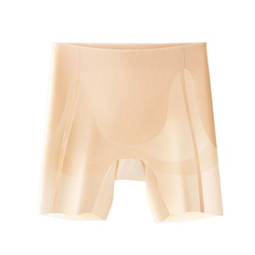 ROSE ISAROSE裸肌塑形4分褲-奶杏2XL