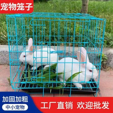 狗籠子小型犬狗窩泰迪室內家用帶廁所分離中型犬柯基鴨子形運輸籠