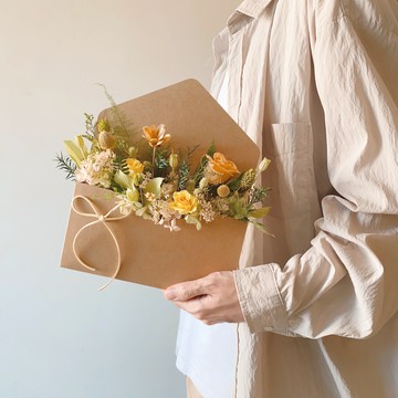 永生花信封花盒
