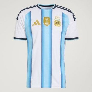 Adidas 愛迪達 Afa H Jsy Au JM5897 男 足球衣 世界盃 阿根廷 主場球員版球衣 藍 白