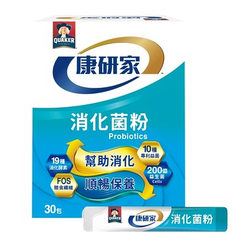 QUAKER 桂格 康研家 消化粉  2.5g  30包  1盒