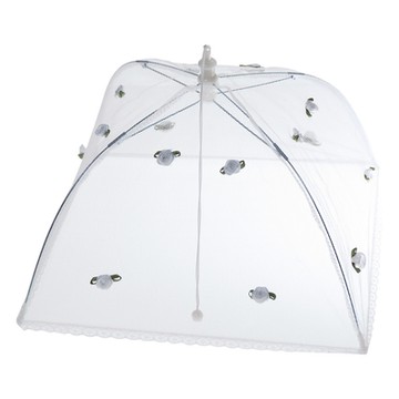 《EXCELSA》方形摺疊桌罩-小花31cm-- 防蠅罩 防塵罩 蓋菜罩