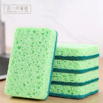 木浆海綿菜瓜布【正一家居】木漿棉去污海綿洗碗擦 木漿海綿 木漿棉洗碗海 菜瓜布 廚房清潔 海綿擦 洗鍋刷 海綿刷 海綿菜
