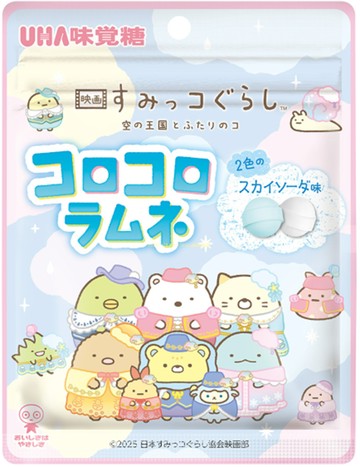 【江戶物語】UHA 味覺糖 天空蘇打風味糖 30g 角落生物 顆粒 彈珠汽水 2色 汽水 日本原裝 日本進口