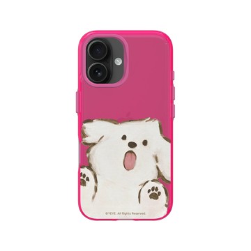 iPhone 16 Clear 粉漾桃 - YEYE - 溢出的喜悅