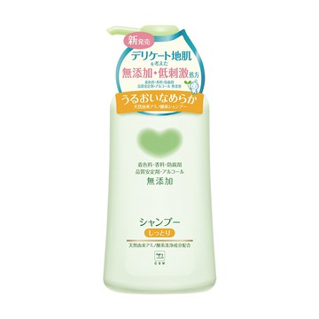 牛乳石鹼無添加氨基酸潤澤洗髮精500ml