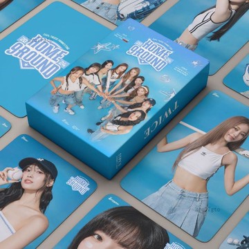 偶像周邊✨高CP值 Twice小卡Fanmeeting Home 9round新專輯Lomo小卡鐳射卡飯制 閨蜜禮物 交