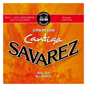 Savarez 510MR E1/B2 New Cristal G3 Alliance Cantiga – 中張力