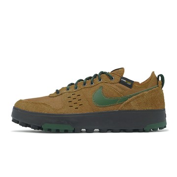 Nike 休閒鞋 C1TY PRM 男鞋 Cordura 抗撕裂 棕 綠 麂皮