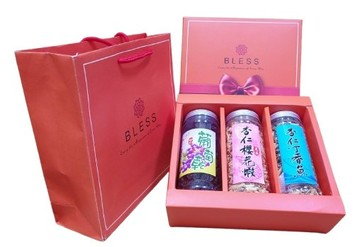 【廣融】海味臻選3入禮盒組(附提袋)低溫烘焙 鮮美酥脆甘甜