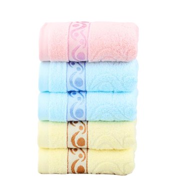 5條裝 純棉洗臉毛巾成人男女客人家用勞保回禮全棉柔軟吸水面巾