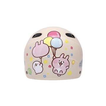 EVO CA-110 / CA110 安全帽 卡娜氣球 象牙白 卡通 半罩 單帽子 不含鏡片雪帽