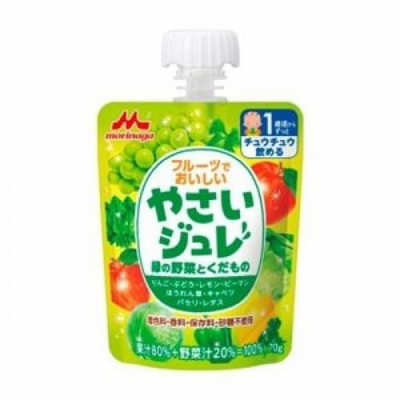 やさいジュレ 緑の野菜とくだもの