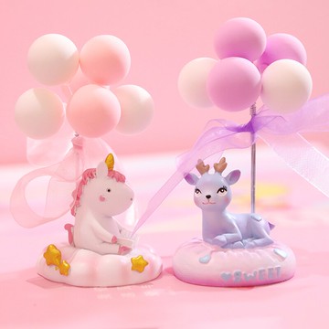 ins風少女心獨角獸房間裝飾小擺件創意汽車內飾品擺件女居家飾品