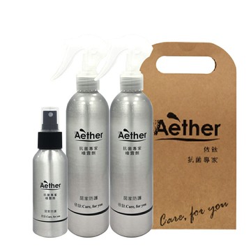 【Aether依鈦】居家防護噴霧 禮盒組(100ml+250ml+250ml)