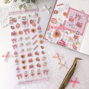 手帳裝飾 PET 貼紙 Printemps