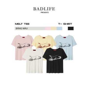 BADLIFE - Bad Choices MELT TEE 短袖T恤 男女同款 Boxy版型 圖案印花上衣 寬鬆休閒百