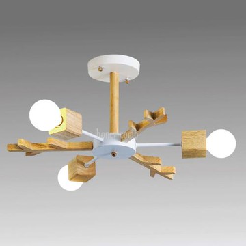 【Honey Comb】北歐工業風半吸頂燈三燈(BL50273)