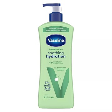 Vaseline潤膚乳液【蘆薈清新保濕】600ml