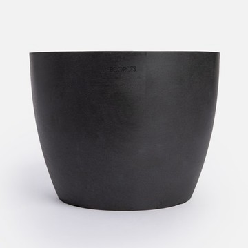 Ecopots 斯德哥爾摩 24cm 環保盆器 深灰色