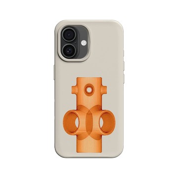 iPhone 16 SolidX 貝殼灰 - Arnaud Pfeffer - 機械線稿