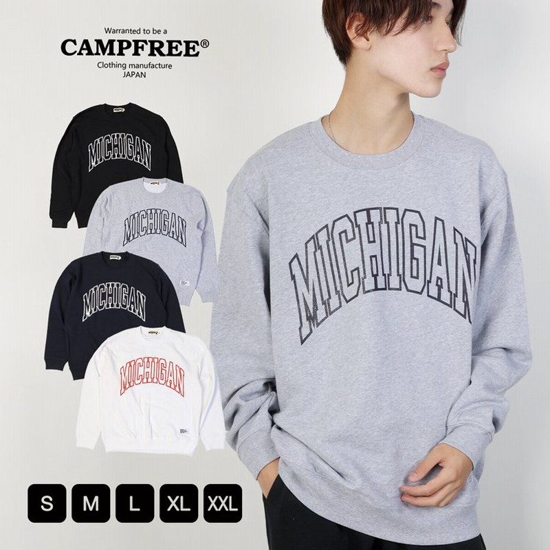Campfree スウェットトレーナー メンズ スウェット トレーナー ブランド ロゴスウェット カレッジスウェット ペア お揃い 上 レディース 春 秋 冬 通販 Lineポイント最大0 5 Get Lineショッピング