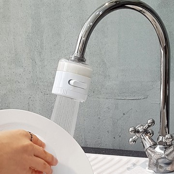 Atojet 潔膚廚房鵝頸式水龍頭  1個  銀色