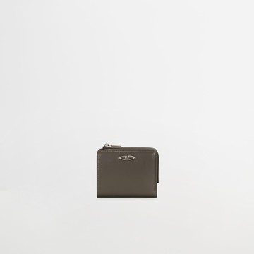 爵拉真皮薄短夾(頭層皮)