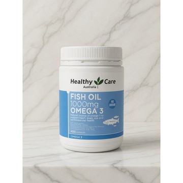 *尋寶趣嚴選*澳洲平價 EPA DHA 推薦 Healthy Care 深海魚油膠囊 1000mg  400粒大容量