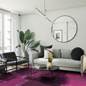 【山德力】ESPRIT 現代風地毯 200X300CM 紫璨