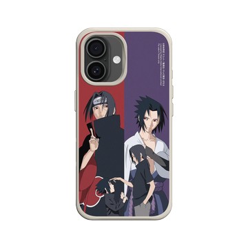 iPhone 16 SolidX 貝殼灰 - 火影忍者 Naruto - 佐助&鼬
