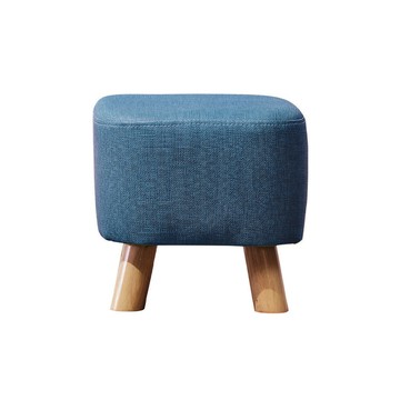 ASSARI-休伊小方凳(寬30x深30x高30cm)藍色