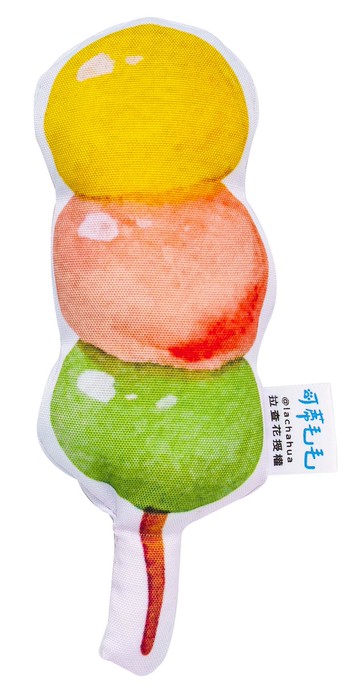 可蒂毛毛│拉查花聯名3MIX貓草包-糰子