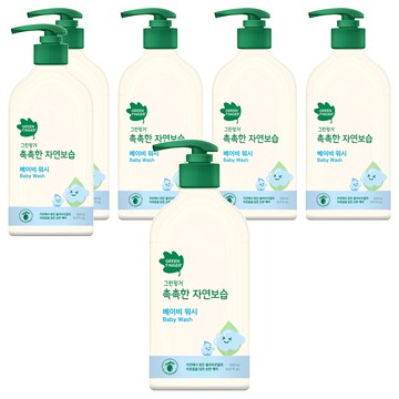 GREEN FINGER 綠手指 Chokchok 三效保濕嬰幼兒沐浴乳  500ml  6瓶