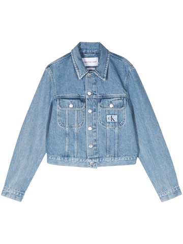 Calvin Klein - Archival denim jacket - women - Cotton - XS - Blue