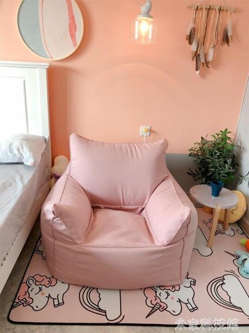 懶人沙發 懶人沙發豆袋榻榻米單人臥室房間躺椅小型可愛少女心出租房網紅款