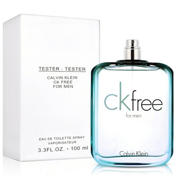 Calvin Klein 凱文克萊 CK Free 自由男性淡香水100ml-Tester