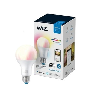 【PHILIPS 飛利浦】現貨❗️智能Wi-Fi WiZ 智慧照明 8W 全彩燈泡 PW04N 智能燈泡 調色調光