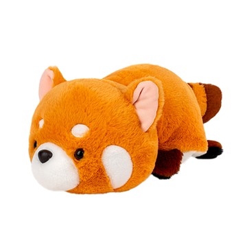 【嵐楓居家】新翻轉熊毛絨玩偶抱枕（抱枕/公仔/玩偶/毛絨抱枕/腰枕/禮物）-貓熊-浣熊_廠商直送