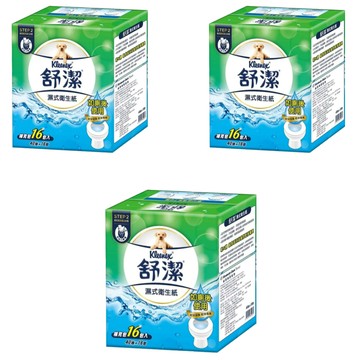 舒潔 濕式衛生紙補充包 40抽  3包