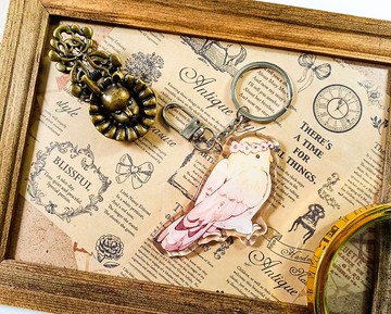 KR522可愛吊飾cute pendant_鸚鵡parrot.N