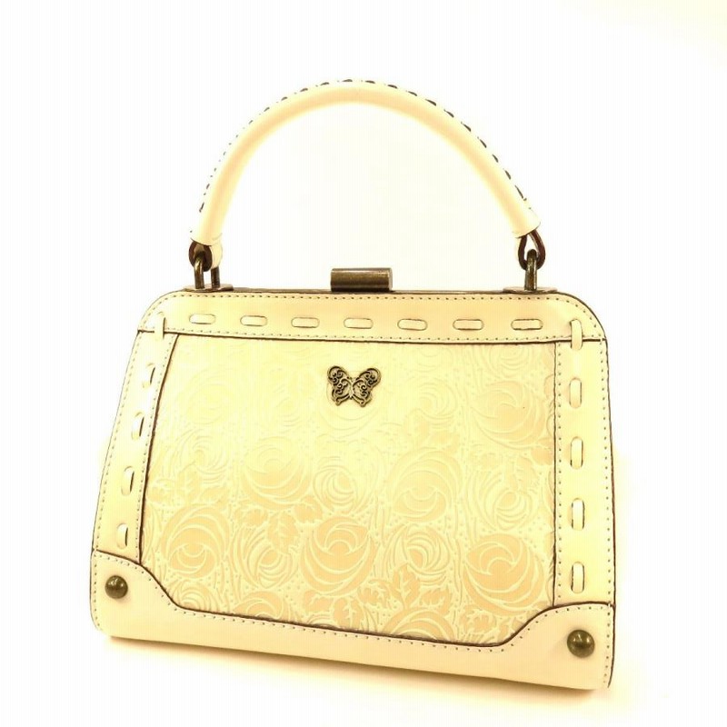 ANNA SUI【アナスイ】 蝶モチーフ 2WAY ハンドバッグ レザー