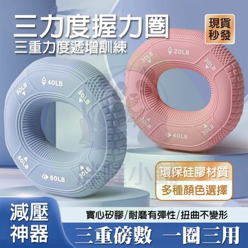 隔日🚚 【全新升級🥇三力度可選】 三力度握力圈 握力圈 握力器 握力訓練器 手指訓練器 握力球 指力訓練器  矽膠握力器
