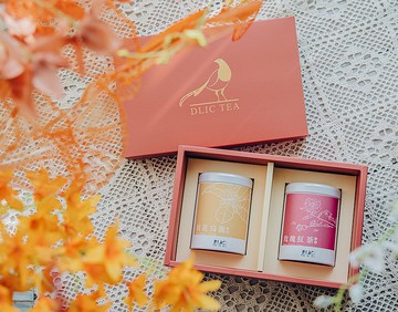 暖粹禮盒-茶包禮盒 原葉立體茶包珍珠白茶罐2入1組