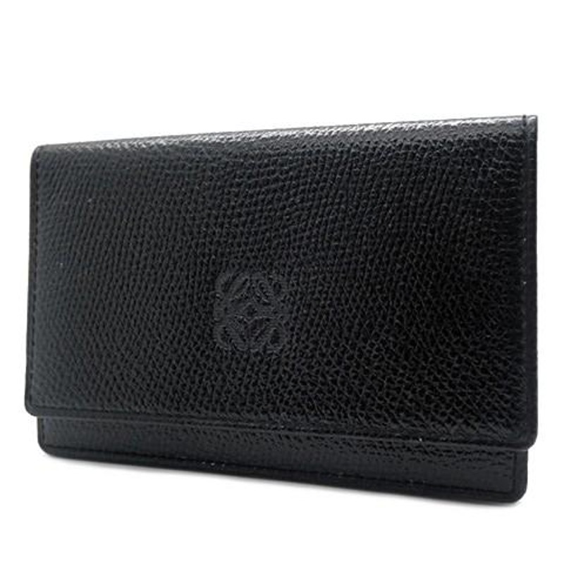 LOEWE 黒 レザー 名刺入れ ロエベ iphone16 15 pro 14 pro max